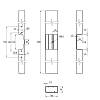 Profil Finta pionowy 60X30 z przemiał Gola, L 800, Scilm, kupic - zdjecie №2 - small