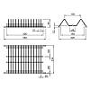 Ociekarka Variant 3  chrom L 400, (WE06.1123.01.001) Rejs, nie drogie - zdjecie №3 - small