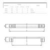 Uchwyt UN 4904/128 (DN 49 G2) chrom, zdjecie - zdjecie №4 - small