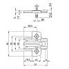 Prowadnik krzyżakowy Sensys dystans 0 z tulejami rozmykającymi i śrubami specjalistycznymi (9071595), nie drogie - zdjecie №3 - small