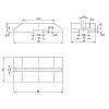 Łącznik OrgaClip 4 mm, biały, 9203468, Hettich, zdjecie - zdjecie №4 - small