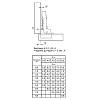 Zawias Clip-on, 110°, Intermat 9943, półnakładany, niklowy (1030620) Hettich, od producenta - zdjecie №8 - small