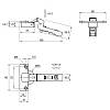 Zawias Clip-on, 110°, Intermat 9943, wewnętrzny,niklowy (1030922) Hettich, zdjecie - zdjecie №4 - small