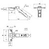 Zawias Clip-on, 30°, Intermat 9936, nakładany, niklowy (77690) Hettich, zdjecie - zdjecie №4 - small