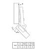 Zawias Clip-on, 45°, Intermat 9936, nakładany, niklowy (77699) Hettich, zamowienie - zdjecie №6 - small