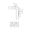 Zawias Clip-on, 135°, Intermat 9930, bifold, niklowy (1056243) Hettich, zdjecie - zdjecie №4 - small