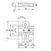 Prowadnik krzyżakowy Intermat D=3mm, 1071607, Hettich, kupic - zdjecie №2 - small