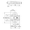 Prowadnik krzyżakowy Intermat D=3mm, 1071607, Hettich, nie drogie - zdjecie №3 - small