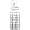 Zawias Slide-on 2333, 95°, wewnętrzny, niklowy (1078662) Hettich, od producenta - zdjecie №8 - small