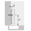Prowadnik krzyżakowy Slide-оn, D=1,5mm, 1079198, Hettich, kupic - zdjecie №2 - small