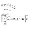 Zawias Sensys 8645і 110°, półnakładany,z cichym domykiem, 9071206, Hettich, zdjecie - zdjecie №4 - small