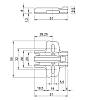 Prowadnik krzyżakowy Sensys, D=3mm, 9071577, Hettich, kupic - zdjecie №2 - small