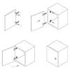 Prowadnik krzyżakowy Sensys, D=1,5mm, z eurowkrętem , 9071626, Hettich, cena - zdjecie №5 - small