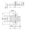 Prowadnik krzyżakowy Sensys, D=1,5mm, ze śrubą europejską, 9071626, Hettich, nie drogie - zdjecie №3 - small