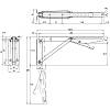 Mechanizm do stołu składanego 40 kg chrom, zdjecie - zdjecie №4 - small