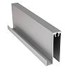 Profil dolny poziomy Compact srebrny - small