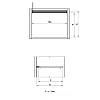 Lampa LED do podświetlenia półek Prismatic mini 3D 12V/7,5W/L=764mm, mleczny, światło neutralne, zamowienie - zdjecie №6 - small