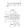 Prowadnik krzyżakowy Sensys, D=1,5mm, 9071576, Hettich, kupic - zdjecie №2 - small