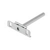 Podpórka do półek Titan 1, grubość półki 24mm, regulacja boczna (1001167) Hettich - small