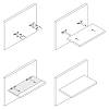 Podpórka pod półkę Titan, 3 grubość półki od 19 mm i więcej (79714) Hettich, zdjecie - zdjecie №4 - small