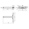 Podpórka pod półkę Titan, 3 grubość półki od 19 mm i więcej (79714) Hettich, kupic - zdjecie №2 - small