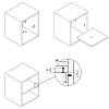 Podpórka pod półkę Sekura 7 z blokadą D=5 mm, do przykręcania, nikiel (53012) Hettich, od producenta - zdjecie №8 - small