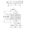 Prowadnik krzyżakowy Sensys, D=5mm, 9071578, Hettich, kupic - zdjecie №2 - small