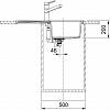 Zlewozmywak wbudowywany Tectonite® Sirius S2D 611-78 Kamienny Szary Franke 143.0612.630, nie drogie - zdjecie №3 - small