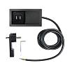 VersaHIT MONO Blok gniazdowy pojedynczy, 2 porty USB (5V, 2.1A), 110-220V, IP54, cyna, zdjecie - zdjecie №4 - small