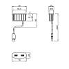 VersaPICK Gniazdo USB owalne, 2 porty USB (5V/9V, 3A/2A), 110-220V, IP20, ZAMAK, stal nierdzewna, zamowienie - zdjecie №6 - small