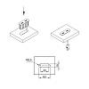 VersaPICK Gniazdo USB owalne, 2 porty USB (5V/9V, 3A/2A), 110-220V, IP20, ZAMAK, stal nierdzewna, zamowienie online - zdjecie №7 - small