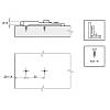 Prowadnik Sensys liniowy dystans 3 czarny obsydian z mimośrodem (9117472) Hettich, zdjecie - zdjecie №4 - small