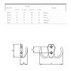 Haczyk WP 8908 (DW 89 G6) aluminium, cena - zdjecie №5 - small