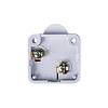 Mechaniczny wyłącznik do drzwi 220V/12V, 2A, biały, zdjecie - zdjecie №4 - small
