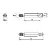 Trzpień do złącza Housing D=7, L=45, metal, (TF04) Permo, zamowienie online - zdjecie №7 - small