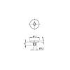 Zaślepka do złącza Housing D=10, metal, (CF17) Permo, zamowienie online - zdjecie №7 - small