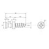 Trzpień wkręcany VB DU 328 (9039822) Hettich, kupic - zdjecie №2 - small