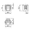 Łącznik do półek D = 15, L = 15, tworzywo sztuczne, (SO051) Permo, zdjecie - zdjecie №4 - small