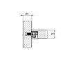 Zestaw wylewki do półek 18 mm Blok półkowy D=15, Permo, zamowienie - zdjecie №6 - small