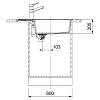 Zlewozmywak wbudowywany Tectonite® Sirius S2D Slim 611-78 XL Biały Polarny Franke 143.0618.649, nie drogie - zdjecie №3 - small