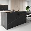 Granit ceramiczny Inalco Azalai Negro natural 12 mm 3200x1600, nie drogie - zdjecie №3 - small