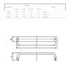 Uchwyt UN 9401/128 (DN 94 G1) czarny, zdjecie - zdjecie №4 - small