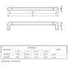 Uchwyt Ferro Fiori M 7040.192 szary, cena - zdjecie №5 - small