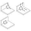 Kątownik metalowy 20x20x35mm, ocynkowany, od producenta - zdjecie №8 - small