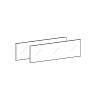 AvanTech YOU Komplet szkieł do boków H=187mm L=600mm (9283183) Hettich - small