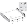 AvanTech YOU mocowanie tylnego panelu (9257702) Hettich, kupic - zdjecie №2 - small