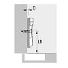 Prowadnik krzyżakowy Sensys dystans 8 (9071579) Hettich, kupic - zdjecie №2 - small