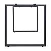 Rama stołu w kształcie litery O, antracyt RAL 7016, 1200x600mm, nie drogie - zdjecie №3 - small