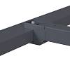 Rama stołu w kształcie litery O, antracyt RAL 7016, 1200x600mm, zdjecie - zdjecie №4 - small