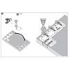 Practica 250 do szuflad AvanTech YOU (elementy mocujące front H101-H251) (9219532) Hettich, zdjecie - zdjecie №4 - small